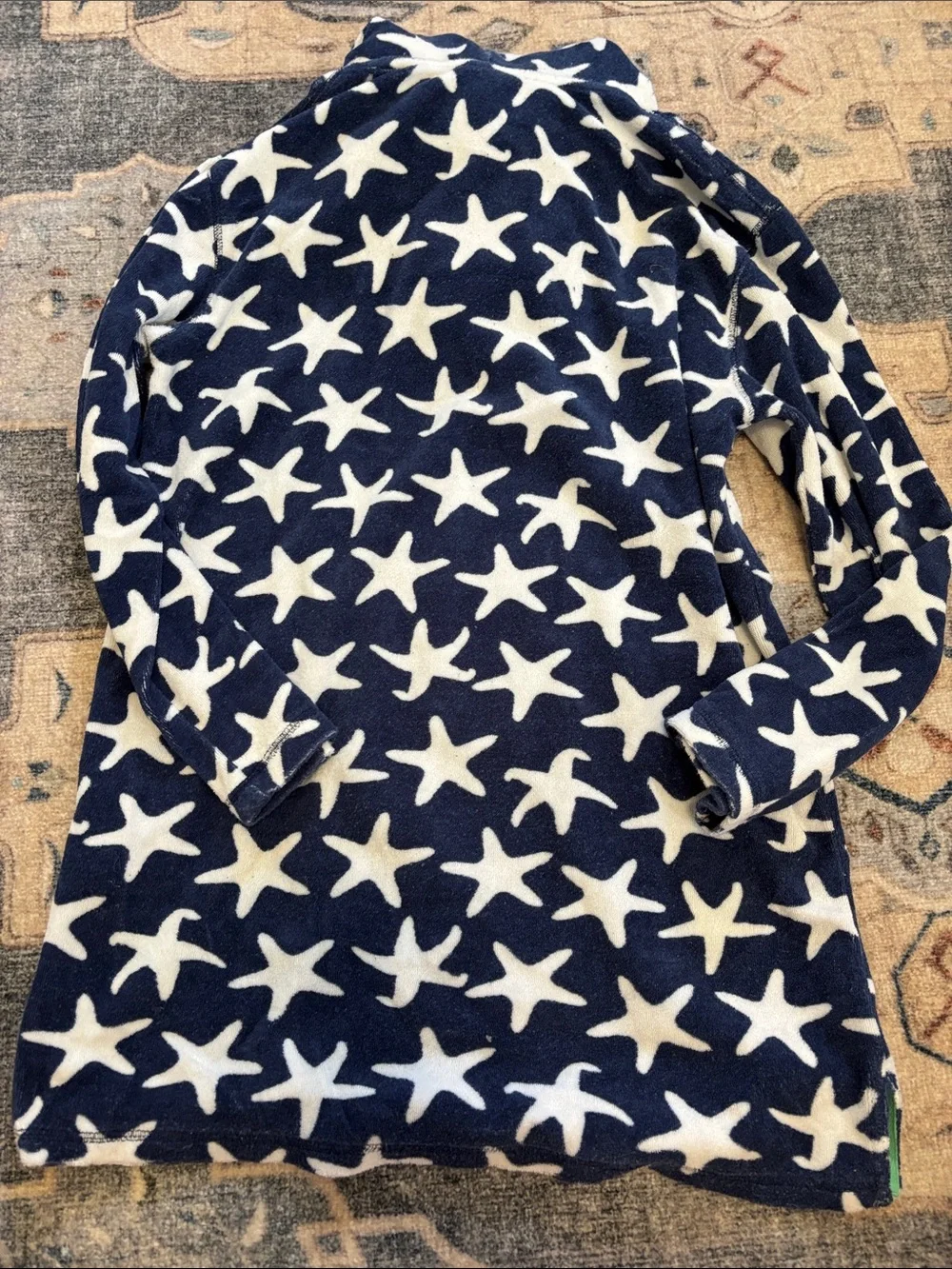 Mini-Biden Kids starfish cover up. Size 11/12